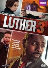 Luther: Season 3 DVD, 2013 Brand New Sealed Idris Elba Look With Free Shipping