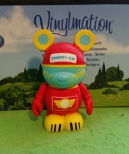 DISNEY VINYLMATION Park - 3" Inch - Set 3 Toontown Toon Town Trolley