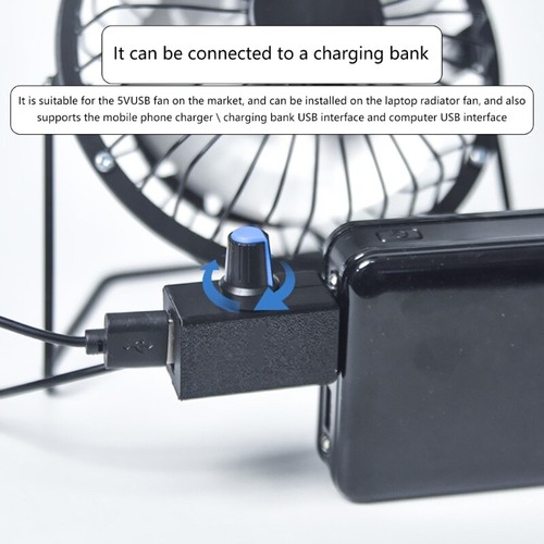 USB Fan Speed Regulators 5V for Enhances Cooling in Computers and Phones - Photo 3/8