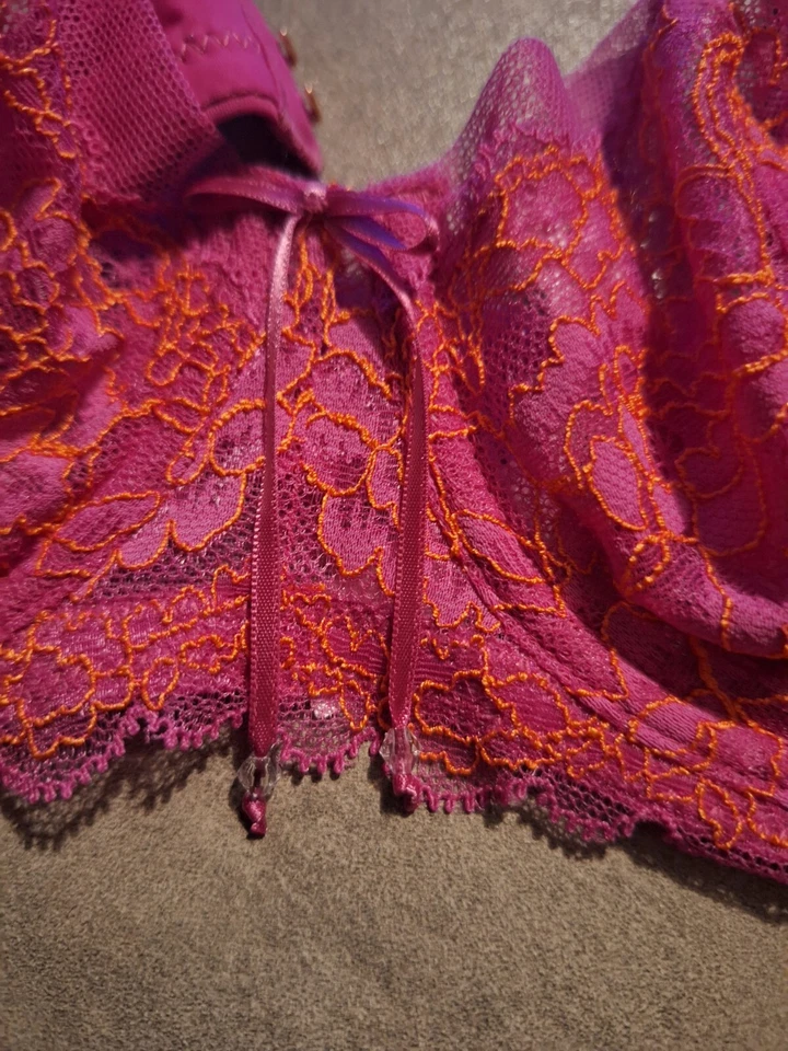 Sutiã Feminino SKARLETT BLUE 1733100 Minx Balconette Verão Coral Tamanho 32 C - Imagem 2 de 4