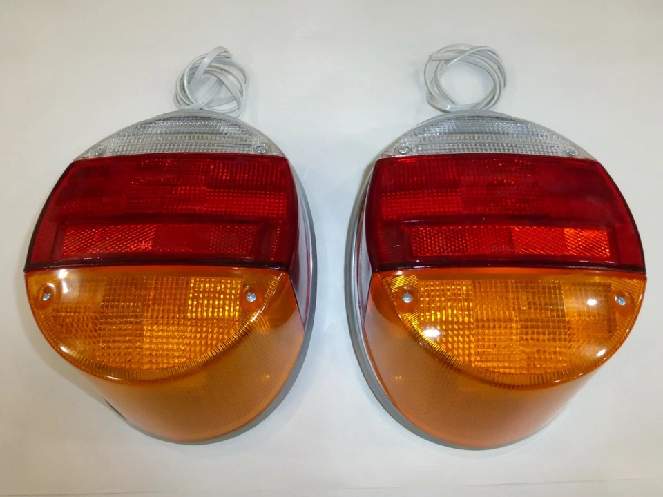 MONTAJE DE LUZ TRASERA PARA VOLKSWAGEN TIPO 1 VW BUG & SUPER BEETLE 1973-1979 PAR Foto 3 de 4