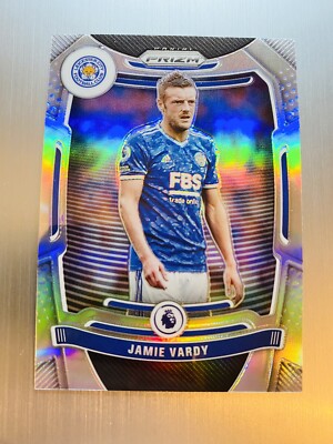Jamie Vardy 2021-22 Panini Prizm Premier #28 Silver Prizm SP