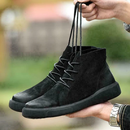 Hombres Botas Chukka Vestido Informales Zapatos Ligeros Inteligentes Informales Botas EE. UU. 6-12 - Imagen 6 de 13