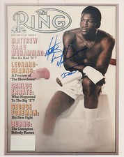 MATTHEW SAAD MUHAMMAD Signed 10x8 Photo LIGHT HEAVYWEIGHT BOXING Champion COA