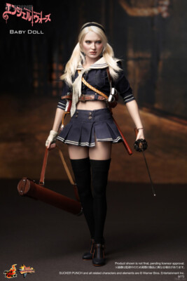 Hot Toys 1/6th Mms157 Sucker Punch: Babydoll Action Figures In