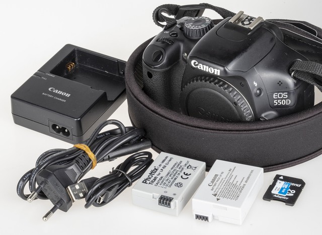 Canon Eos Rebel T2i Eos 550d 18 0mp Digital Camera Black For Sale Online Ebay