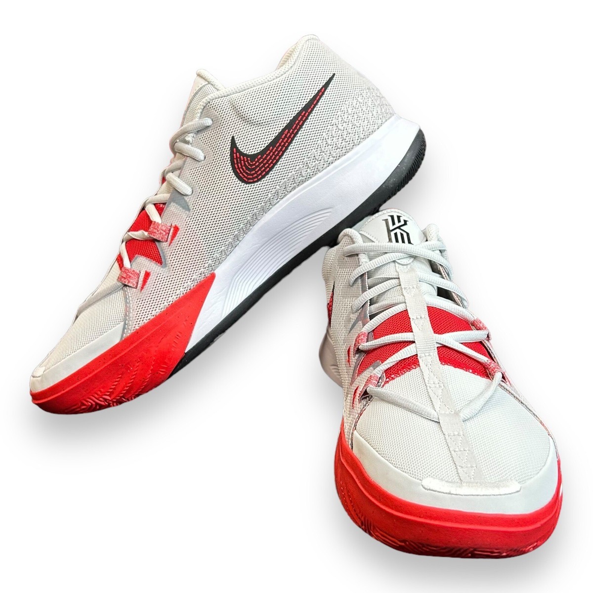 Nike Kyrie Flytrap 6 Low Basketball Shoes Gray Red DM1125 
