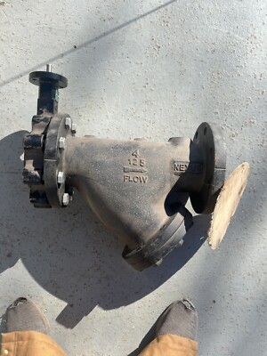 Nexus 4  4 Inch Strainex Y Strainer With Butterfly Valve (no Handle) 225 Psi New