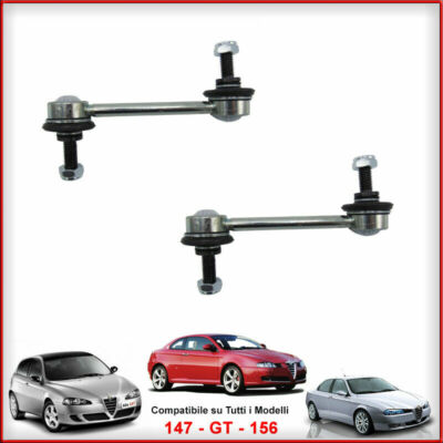 Kit Bracci Sospensione Anteriori Rinforzati Per Alfa Romeo 147, 156, GT - 8 Pezzi Completo - Foto 7