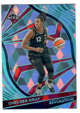 2022 Panini WNBA Revolution Chelsea Gray #40 Cubic Parallel 33/50