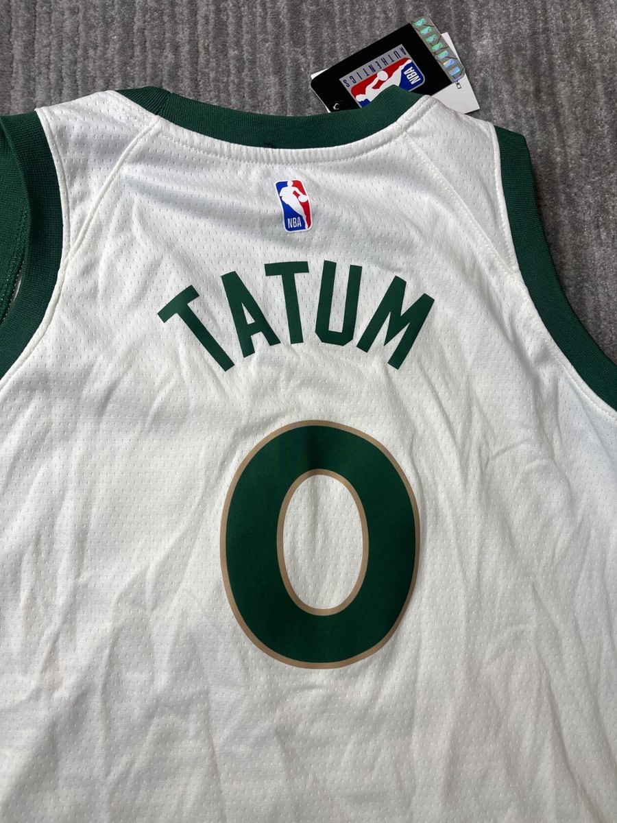 Nike Boston Celtics Jersey Youth XL Jayson Tatum White City