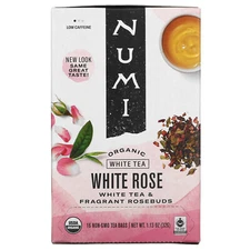 White Tea White Rose Numi Organic Tea