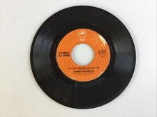 One Last Time / Hardly a Day Goes By  Tammy Wynette 45 rpm  Epic 8-50349
