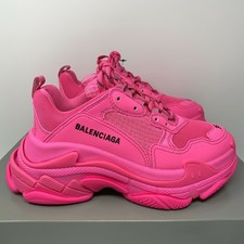Size 9 - Balenciaga Triple S Fluo Pink for sale online | eBay