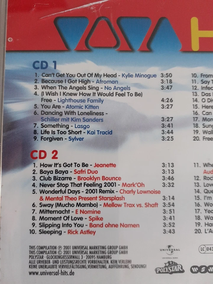 2 CD Do-CD Various - VIVA - Hits 15 - Bild 3 von 4
