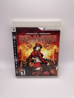 Command & Conquer: Red Alert 3: Ultimate Edition (Sony PS3, 2009) NO MANUAL
