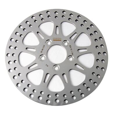 Bremsscheibe hinten poliert Rezo für Harley-Davidson FLSTF Fat Boy 01-01