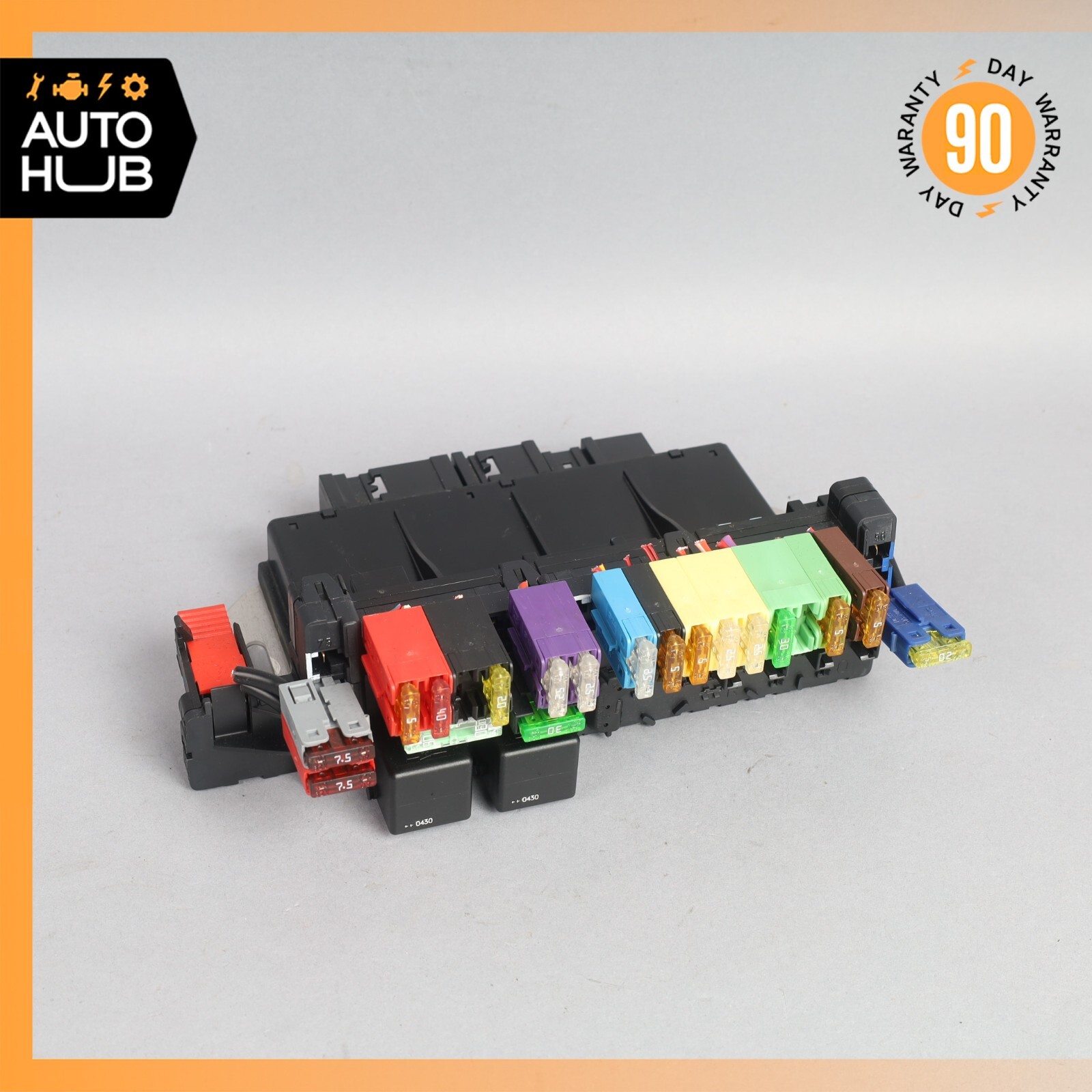 03-12 Mercedes R230 SL500 SL55 AMG SL550 Rear SAM Fuse Box Relay Module OEM 41k