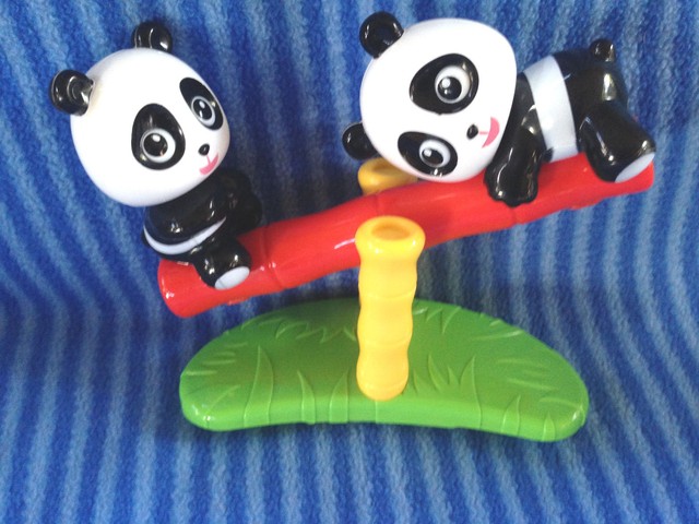 panda baby bouncer