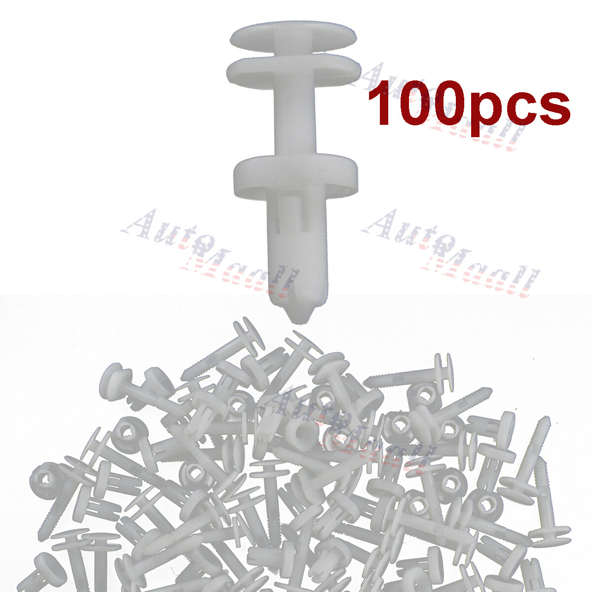 100pcs Door Trim Panel Retainer Clips For Chevy GMC C1500 C2500 C3500 Suburban - Foto 3