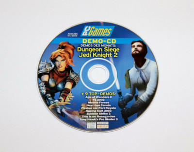 PC Games Demo CD Dungeon Siege Age of Wonders 2 There is no Rosegarden F1 2002