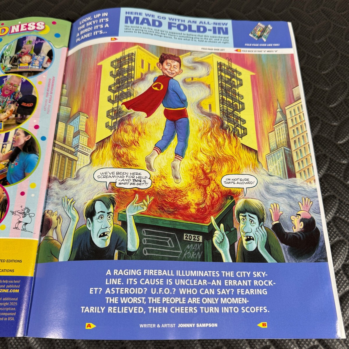 MAD MAGAZINE #44 AUG 2025 MAD OF STEAL! SUPERMAN ISSUE