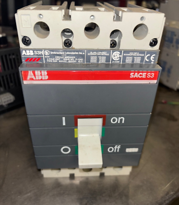ABB S3N Circuit Breaker 150 Amp SACE S3 3 Pole | eBay