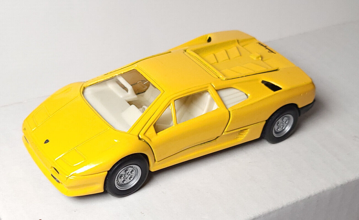 Welly loose Lamborghini Diablo yellow 1/39 pull back 9044 | eBay