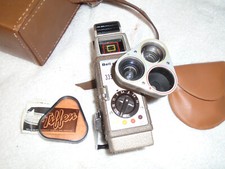 Bell  Howell 333 8MM Home Movie Camera/Original Leather Case