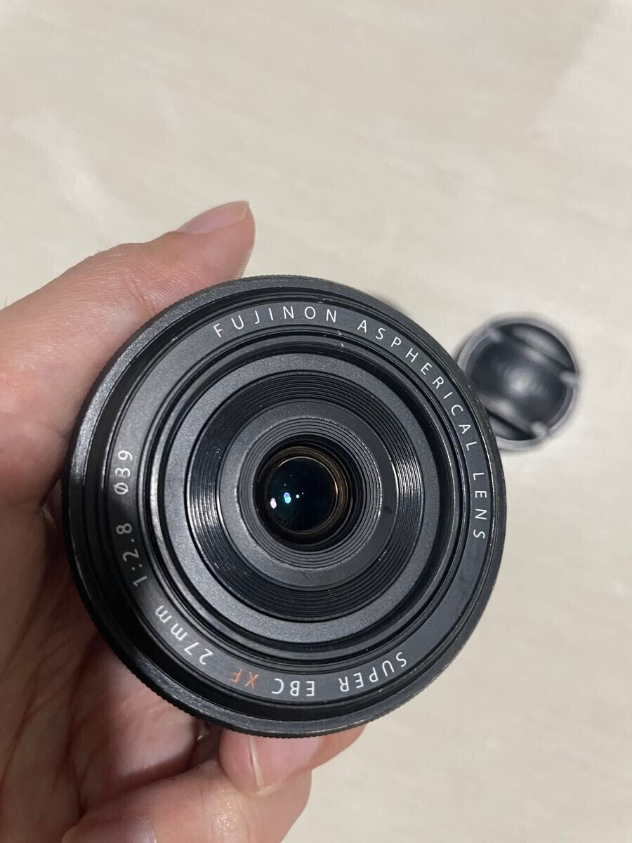 Fujifilm Fujinon XF 27mm F2.8 Camera Lens Black Japan F/S Fujifilm Fujinon XF 27mm F2.8 Camera Lens Black Japan F/S