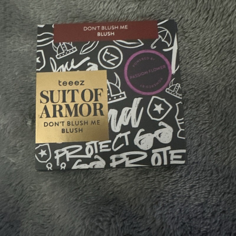TEEEZ - SUIT OF ARMOR - DON'T BLUSH ME BLUSH - MAUVE - NEW