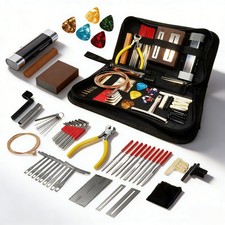 72Pcs Guitar Repairing Maintenance Accessorie Tool Kit, Guitar Gifts for Luthier
