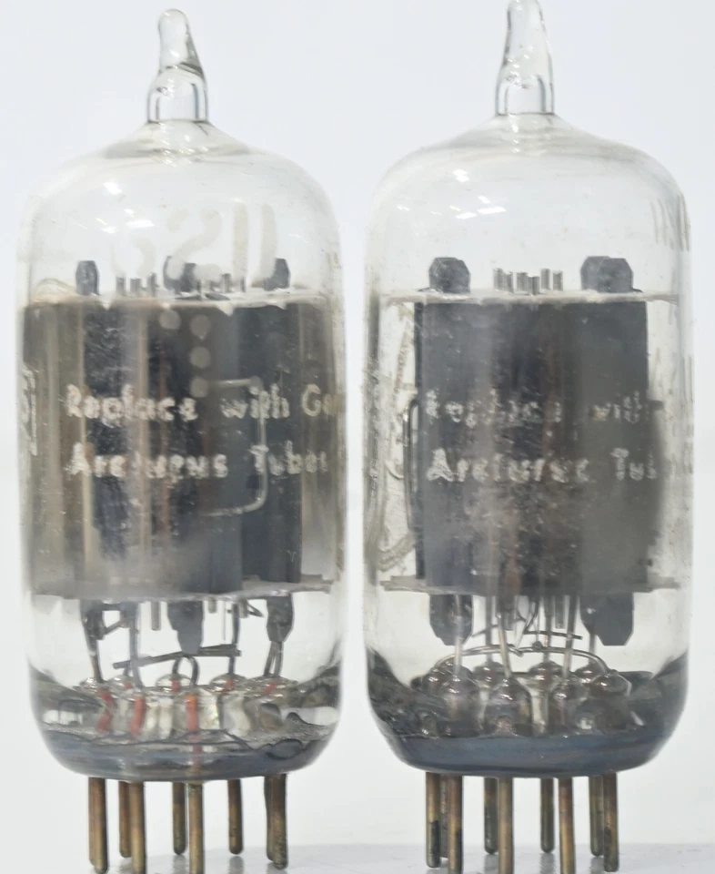 6211 ARCTURUS  nos tube UNited States preamp test strong balanced - Image 3 of 4