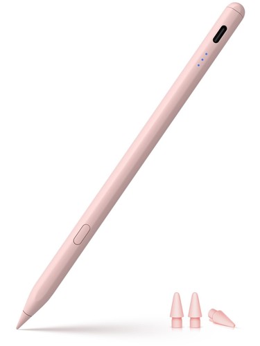 Stylus Pen für iPad 2018-2025, USB-C Schnellladestift, Pixel-Perfekte Neigung...