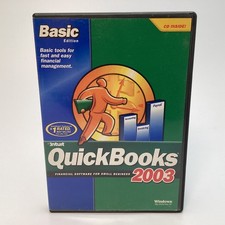 Intuit QuickBooks 2003 Basic Edition Financial Software for Windows 98/XP - READ
