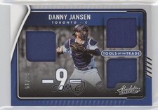 2022 Panini Absolute Tools of the Trade 3 Swatch Retail 51/99 Danny Jansen 0fp5