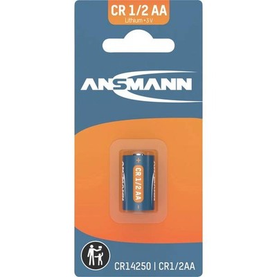 Ansmann 1516-0253 3V-CR1/2AA / CR14250 Special Rechargeable Battery 1/2 AA Li