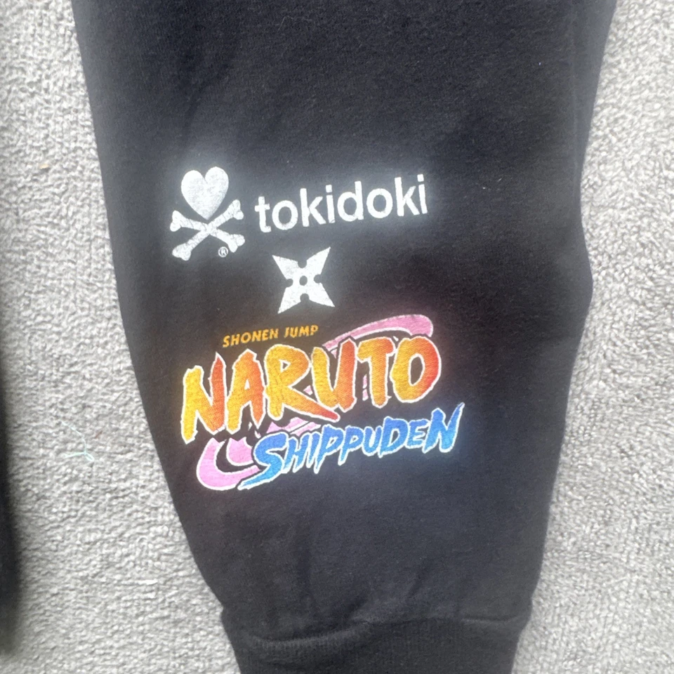 Camiseta Tokidoki x Naruto Shippuden Negra Manga Larga Gráfica Para Hombre Mediana Foto 2 de 4