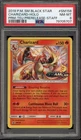 Pokemon Charizard Team Up STAFF Prerelease Holo Promo SM158 PSA 8