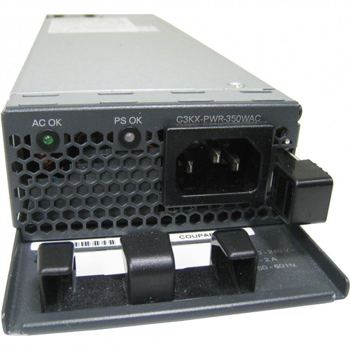 Cisco C3KX-PWR-350WAC, 1 Year Warranty and Free Ground Shipping