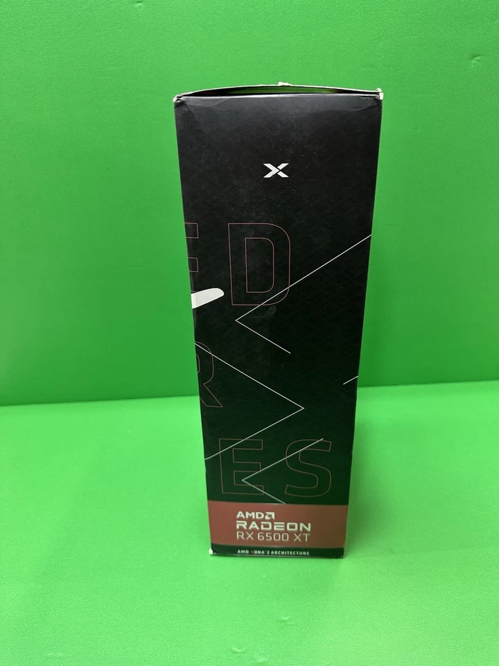 XFX QICK210  Radeon RX 6500 XT GDDR6 Video Graphics Card GPU Black - Image 4 of 4