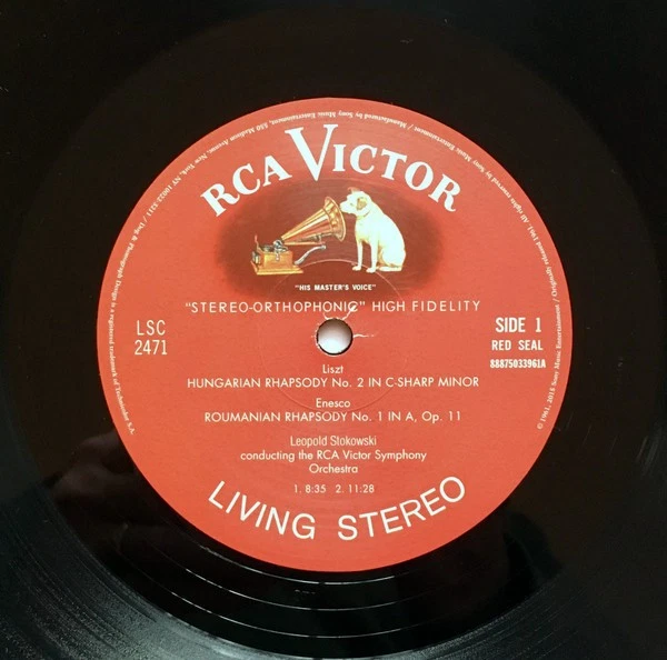 ANALOGUE PRODUCTIONS AP-2471 LISZT ENESCO RHAPSODIES STOKOWSKI LIVING STEREO - Bild 3 von 4