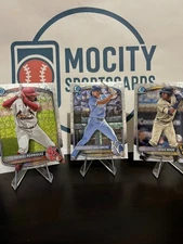 2025 Bowman Chrome Prospects Velocity Laser $1 EA- Volume Discounts
