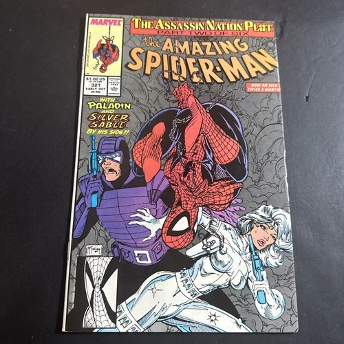 The Amazing Spider-Man #321 (Marvel Comics Early October 1989) VF/NM J8