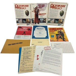 Vintage 1983 James Bond 007 Octopussy Adventure Module Boxed Victory Games RPG