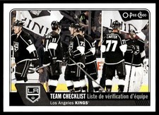 2016-17 O-Pee-Chee #629 Los Angeles Kings Los Angeles Kings Hockey Card