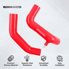 Red For Mitsubishi Gto 3000gt Dodge Stealth Silicone Turbo Hose Kit 4ply Red For Mitsubishi Gto 3000gt Dodge Stealth Silicone Turbo Hose Kit 4ply