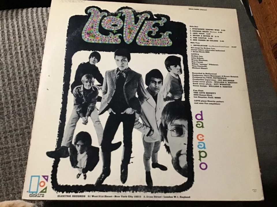 LOVE DA CAPO 1966 LP ELEKTRA PRINT VINTAGE VINYL 7TRX Foto 2 de 4