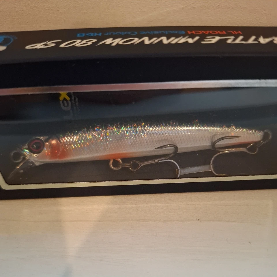 Illex Battle Minnow 80 SP 80mm 0,10-0,60m Twitchbait HechtundBarsch Sonderfarbe  - Bild 2 von 2