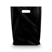 Merchandise Bags, Die Cut Handles, Strong, Durable, and Tear Resistant Bags P...